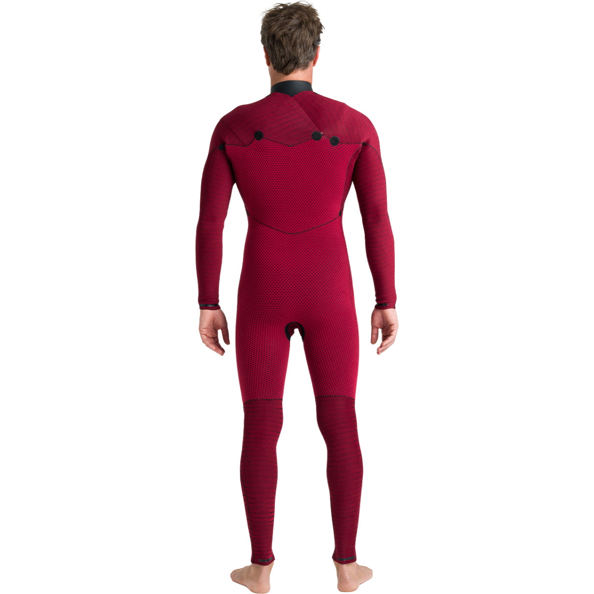 2026 C-Skins Mens Nuwave Wired 5/4mm Chest Zip Wetsuit CWI54MC - Black / Meteor / Blue